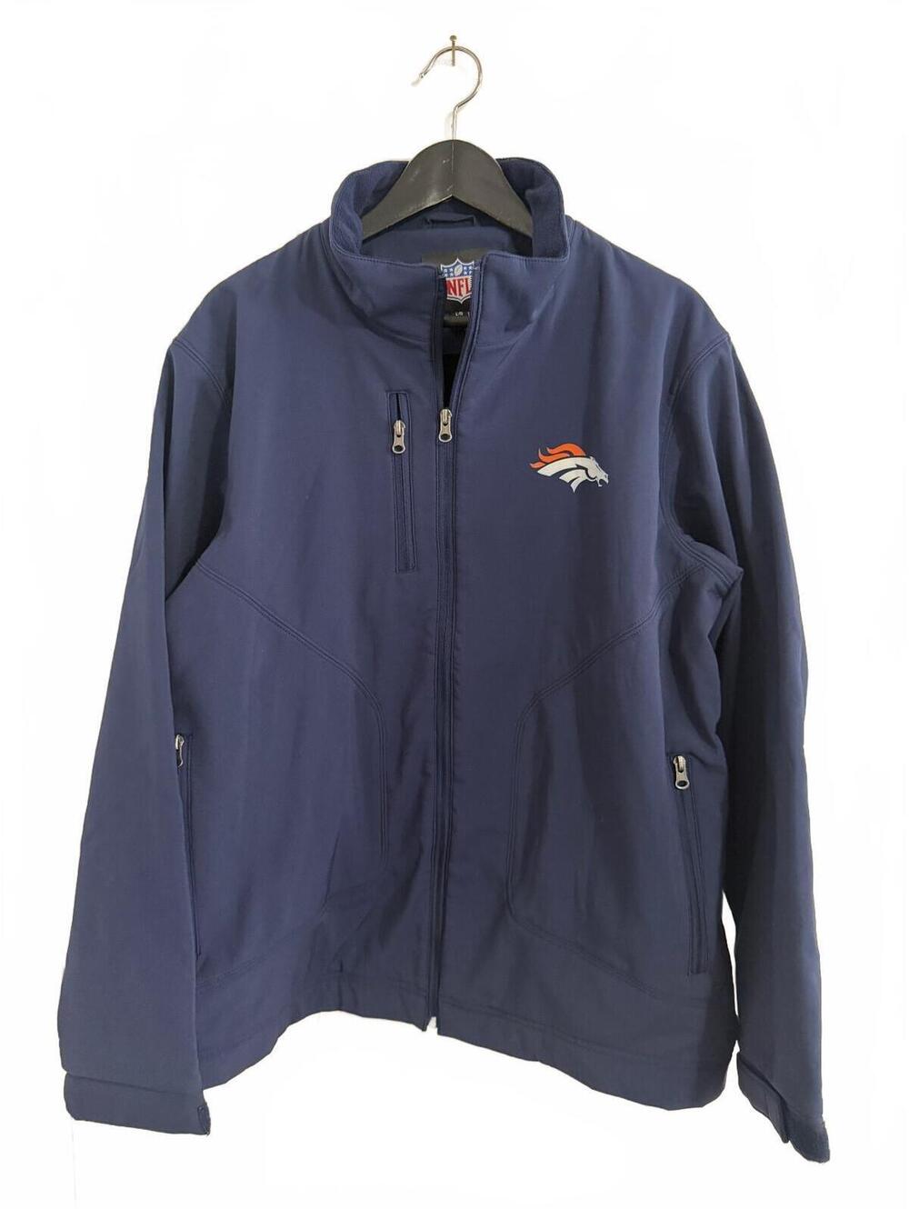 Denver Broncos Softshell Performance Jacket Men's Size XL